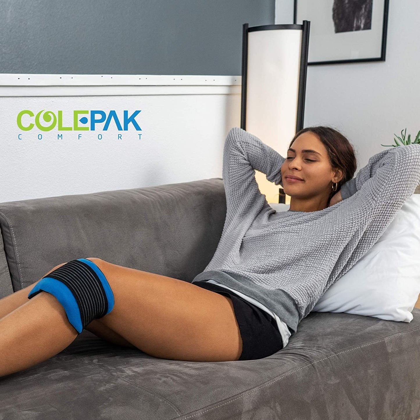Hot & Cold Gel Pack Wrap - Reusable Leg & Injury Therapy