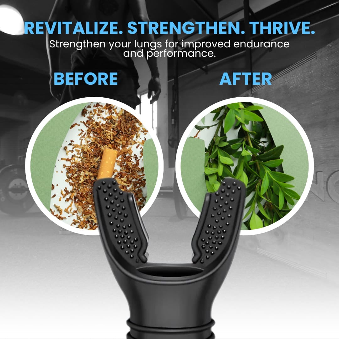 Portable Breathing Trainer - Boost Lung Capacity & Endurance