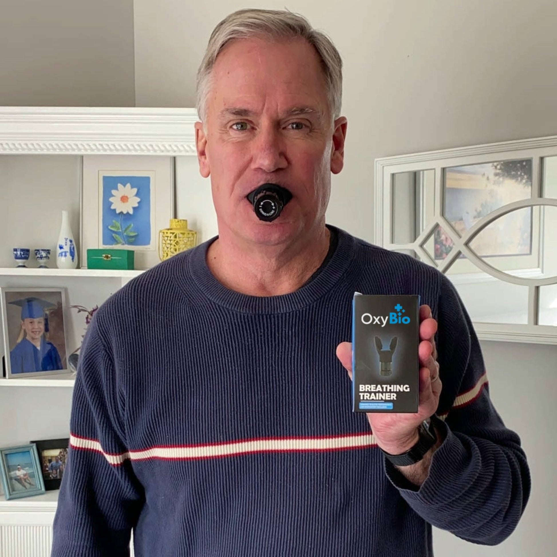 Portable Breathing Trainer - Boost Lung Capacity & Endurance